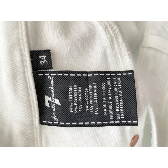 7 for All Mankind High Waist Ankle Skinny Jeans 34 - Picture 10 of 16